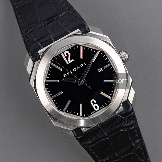 Bvlgari Octo Solotempo Automatic Black Dial 41 mm