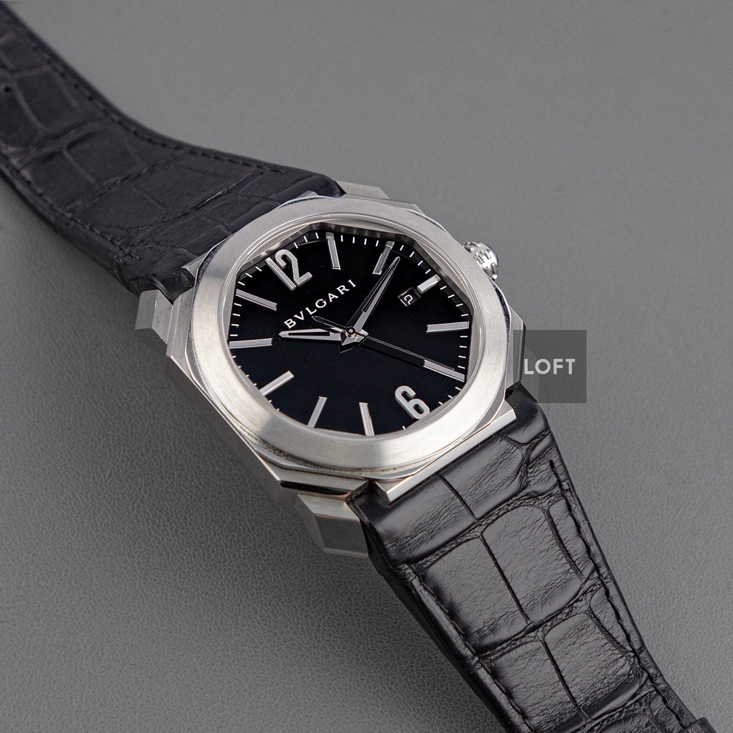Bvlgari Octo Solotempo Automatic Black Dial 41 mm
