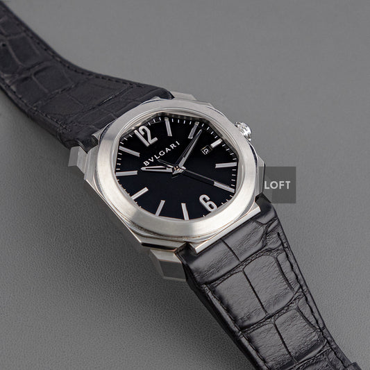 Bvlgari Octo Solotempo Automatic Black Dial 41 mm
