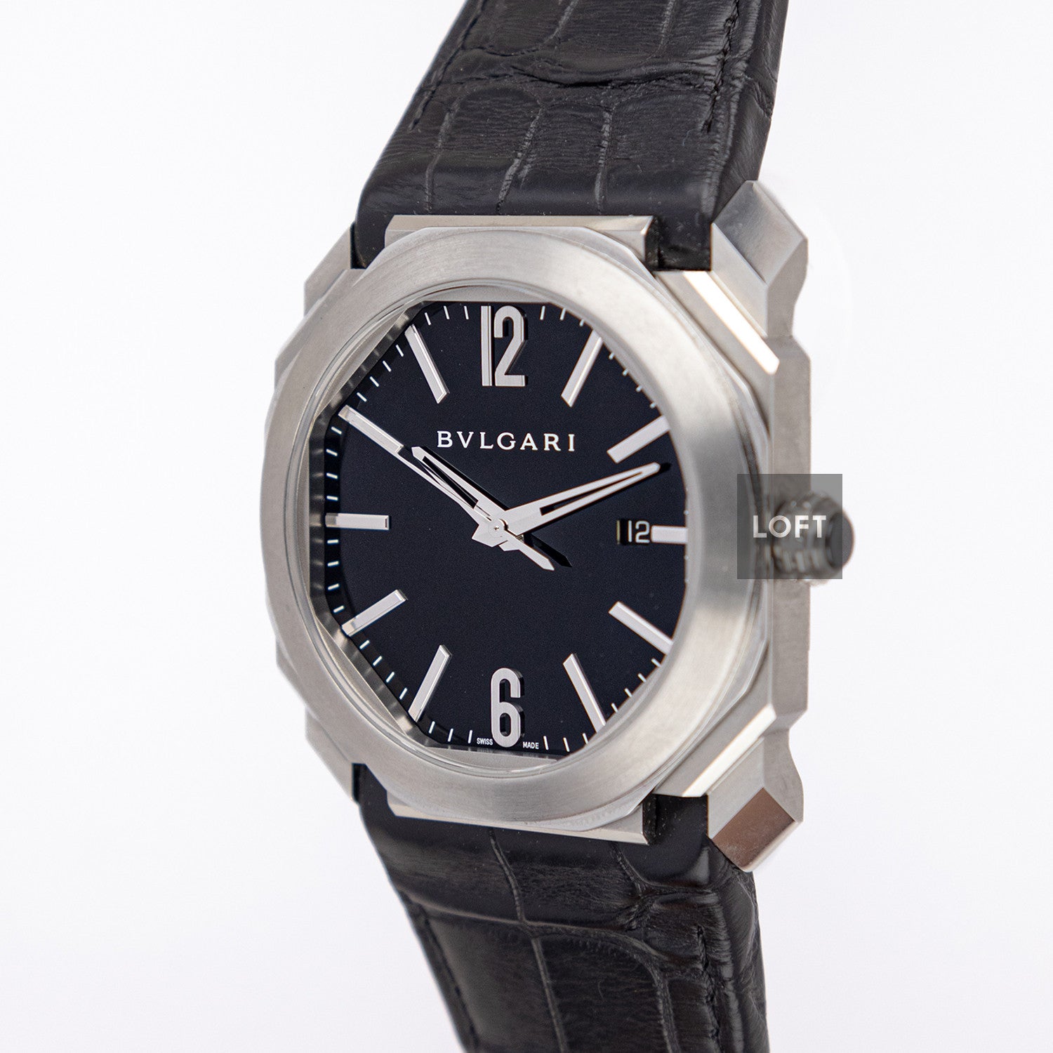 Bvlgari Octo Solotempo Automatic Black Dial 41 mm
