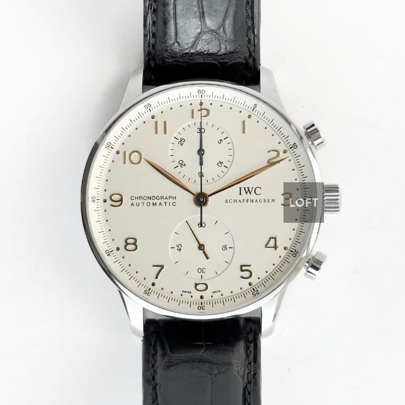 IWC Portuguese Chrono-Automatic Silver Dial 40,9 mm