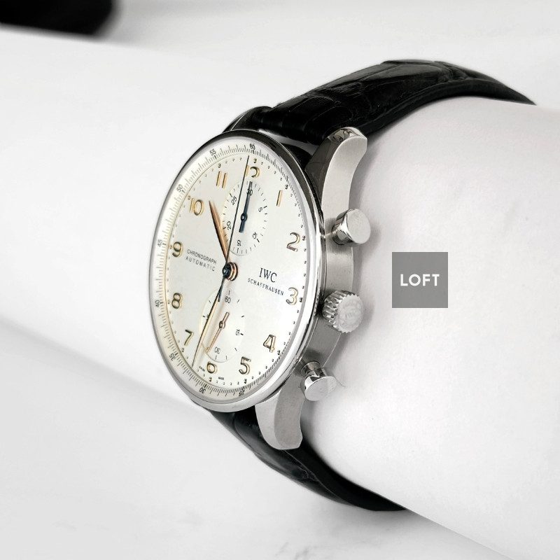 IWC Portuguese Chrono-Automatic Silver Dial 40,9 mm