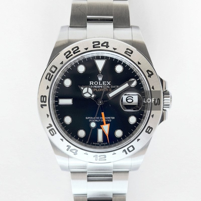 Rolex Explorer II 216570 GMT Black Dial 42 mm