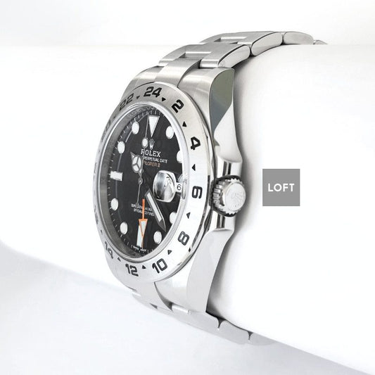 Rolex Explorer II 216570 GMT Black Dial 42 mm