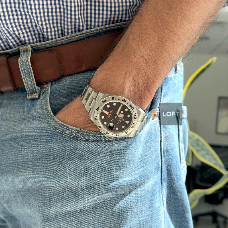 Rolex Explorer II 216570 GMT Black Dial 42 mm