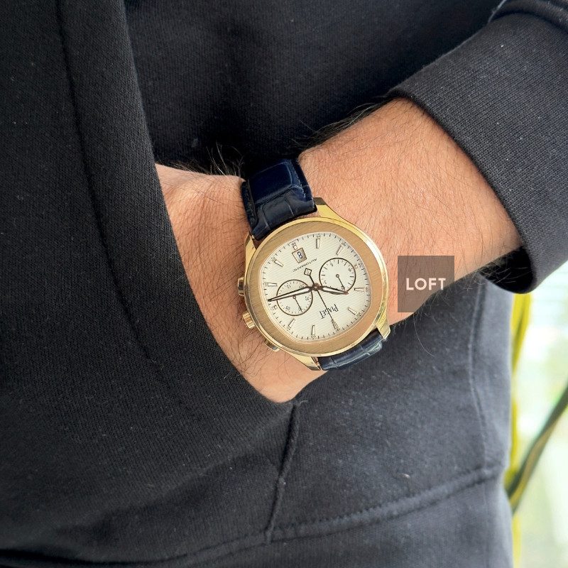 Piaget Polo 18k Rose Gold Automatic Chronograph 42 mm