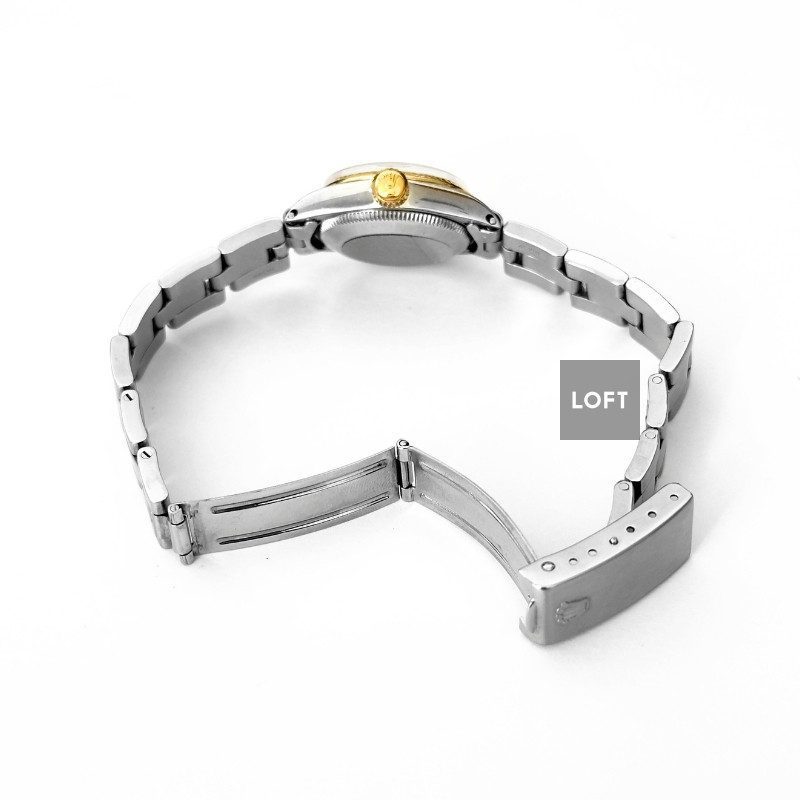 Rolex Oyster Perpetual Date 6517 Yellow Gold Bezel 24 mm