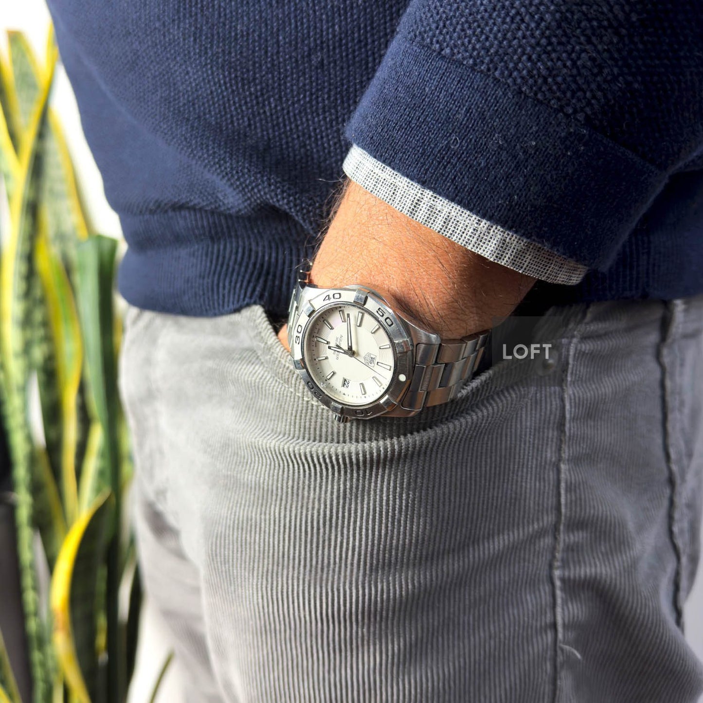 TAG Heuer Aquaracer 300M Quartz Silver Dial 39 mm
