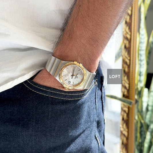 Omega Constellation Quartz Steel/Yellow Gold 35 mm