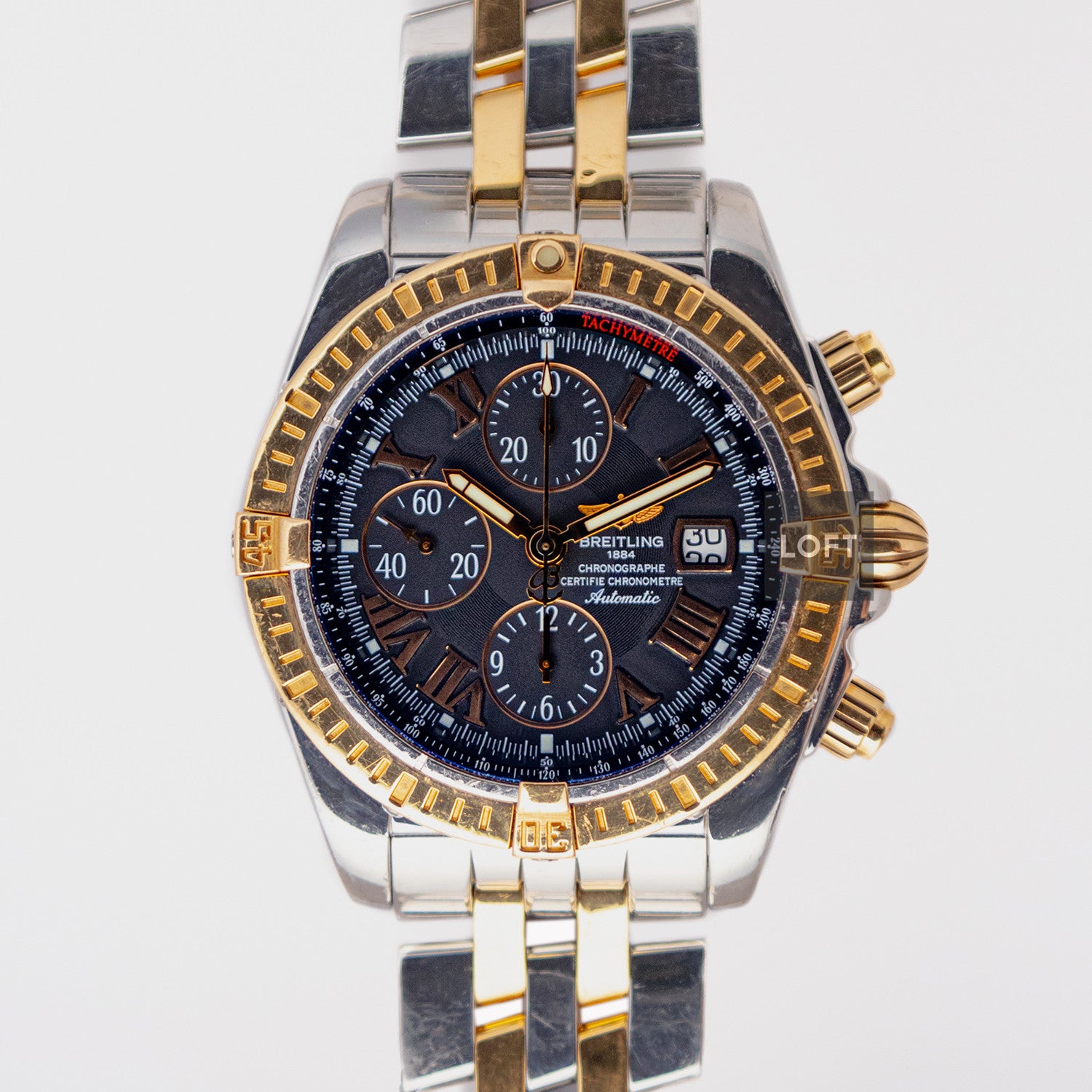 Breitling Chronomat Evolution Steel/Yellow Gold 43,7 mm