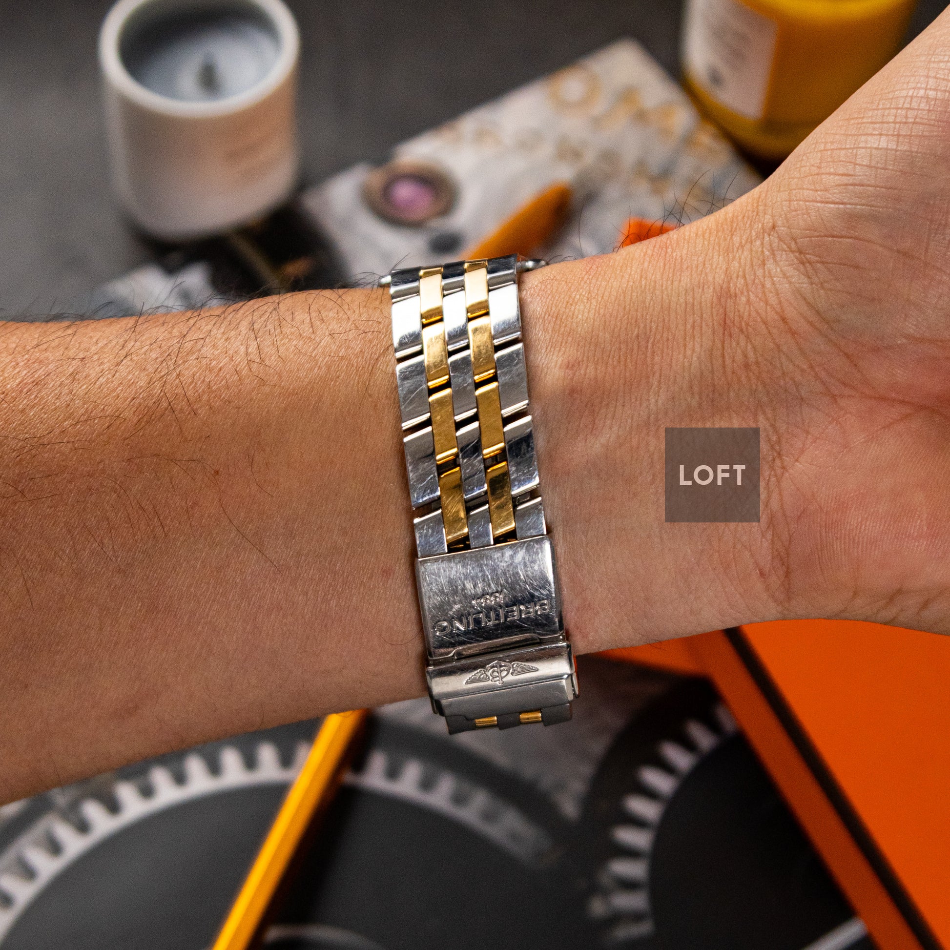 Breitling Chronomat Evolution Steel/Yellow Gold 43,7 mm