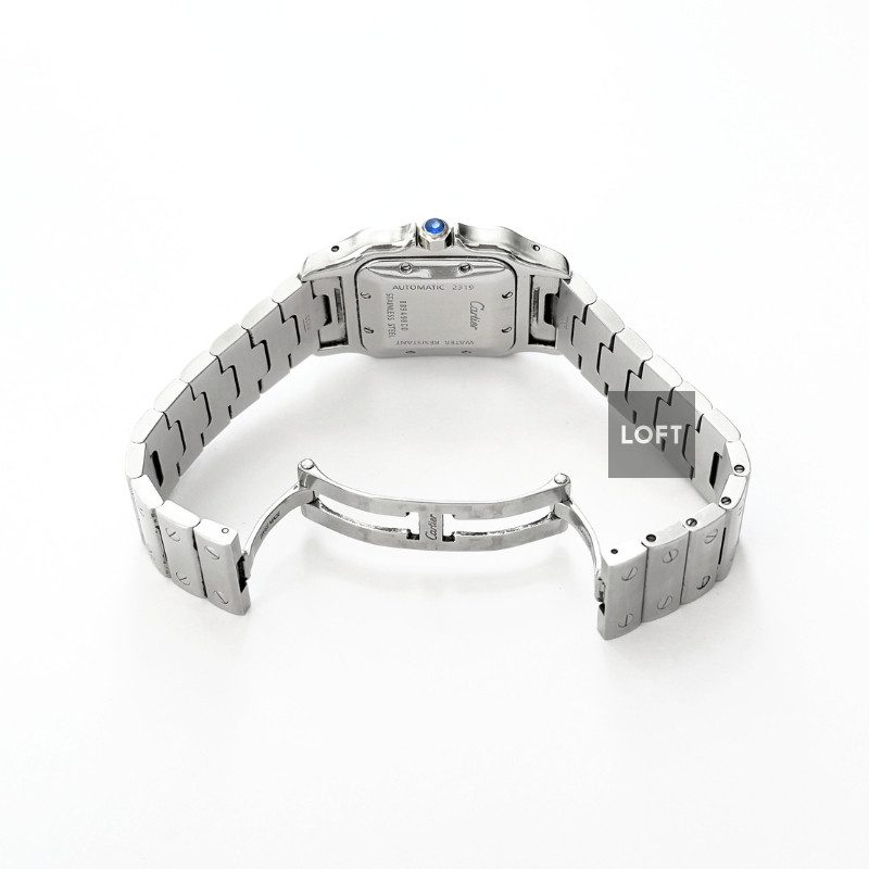 Cartier Santos Galbée Automatic Silver Dial 29 mm