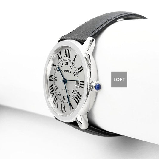Cartier Ronde Solo Automatic Silvered Opaline Dial 42 mm