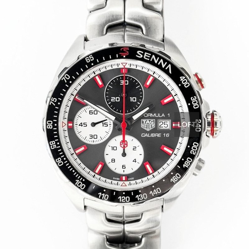 TAG Heuer Formula 1 Senna Special Edition Automatic Chronograph 44 mm