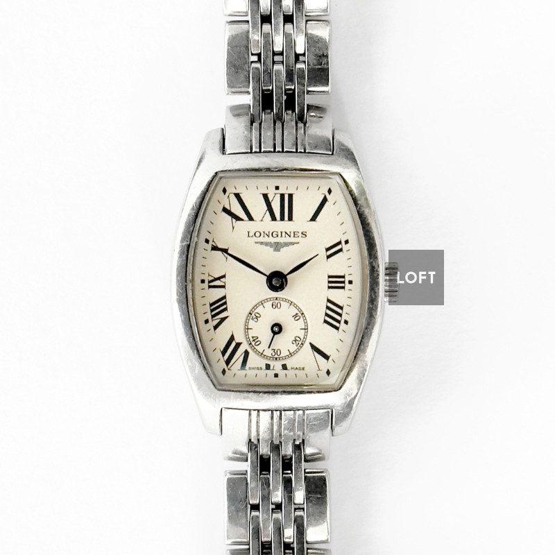 Longines Evidenza Quartz Steel Silver Dial 19,60 mm