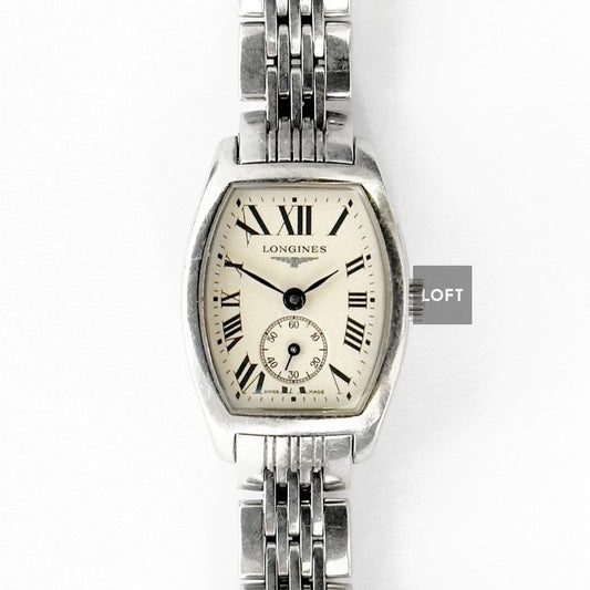 Longines Evidenza Quartz Steel Silver Dial 19,60 mm