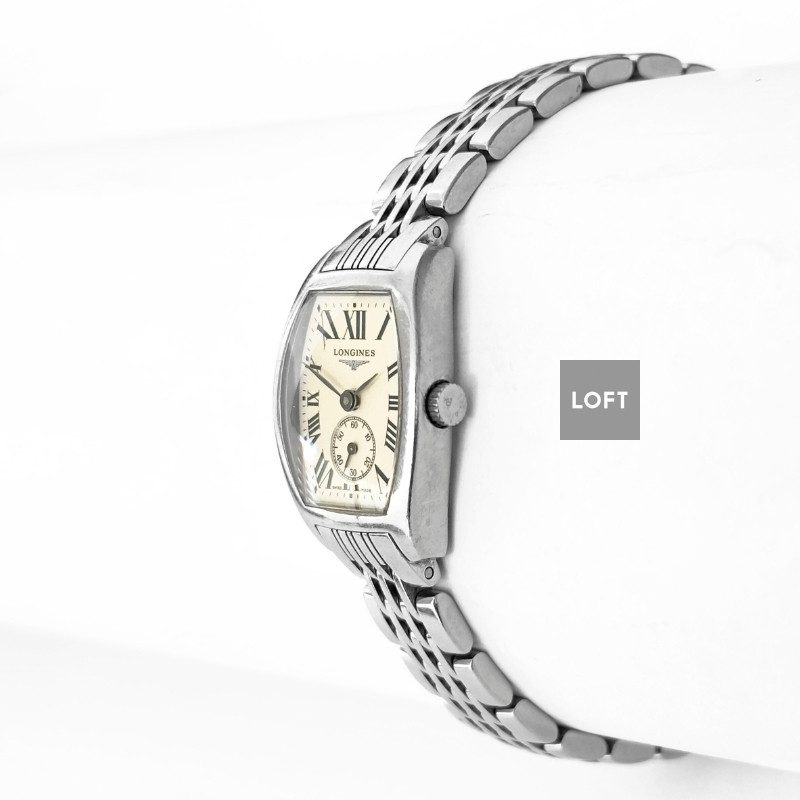 Longines Evidenza Quartz Steel Silver Dial 19,60 mm