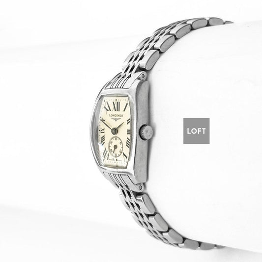 Longines Evidenza Quartz Steel Silver Dial 19,60 mm