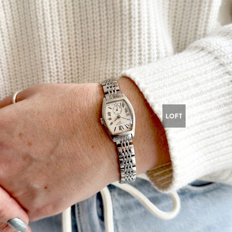 Longines Evidenza Quartz Steel Silver Dial 19,60 mm