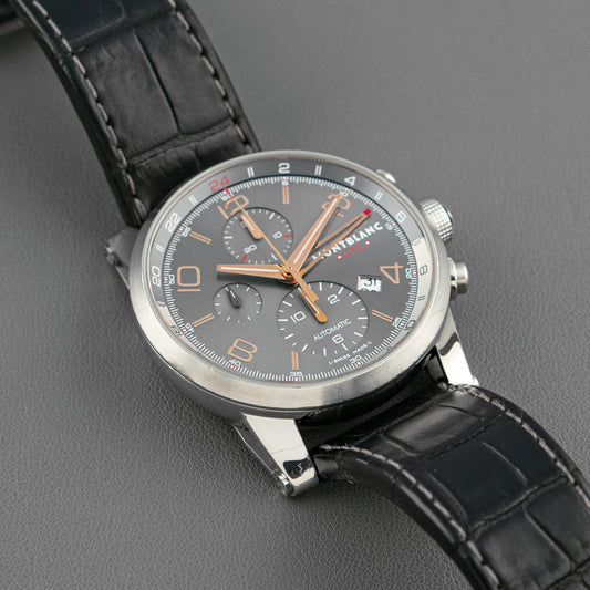Montblanc Timewalker UTC Automatic Chronograph Grey Dial 43mm