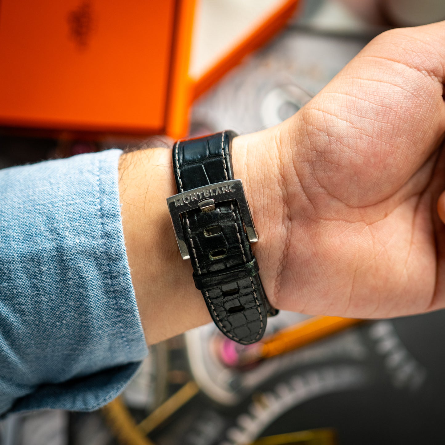 Montblanc Timewalker UTC Automatic Chronograph Grey Dial 43mm