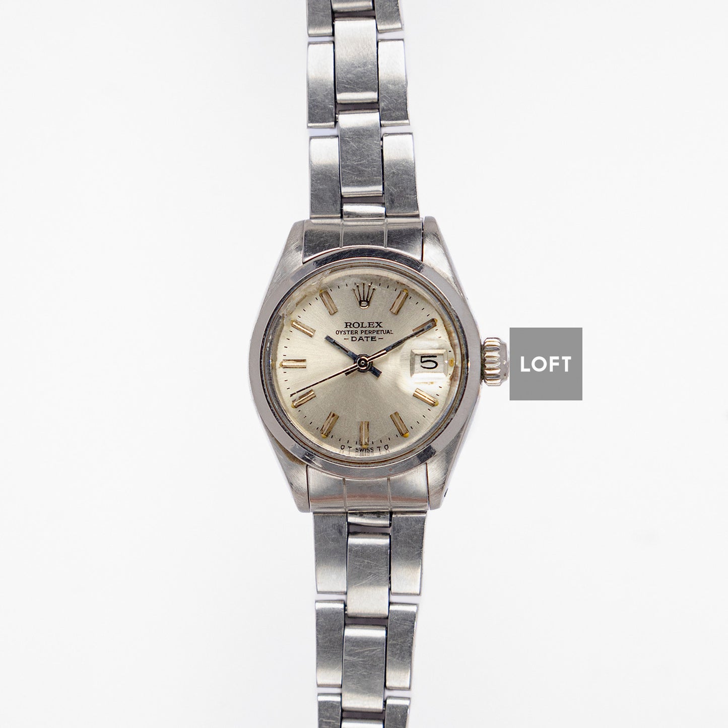 Rolex Oyster Perpetual Lady Date 6916 Sigma Dial 26 mm