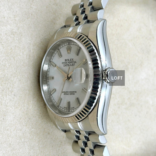 Rolex Datejust 116234 Fluted Bezel Jubilee 36 mm