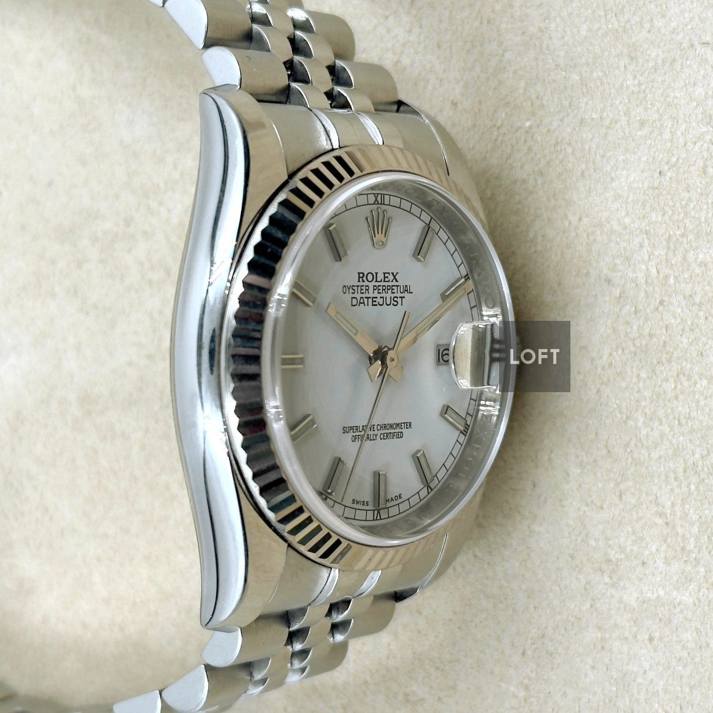 Rolex Datejust 116234 Fluted Bezel Jubilee 36 mm