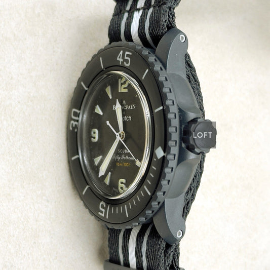 Swatch Bioceramic Scuba Fifty Fathoms Ocean of Storms 42,3 mm