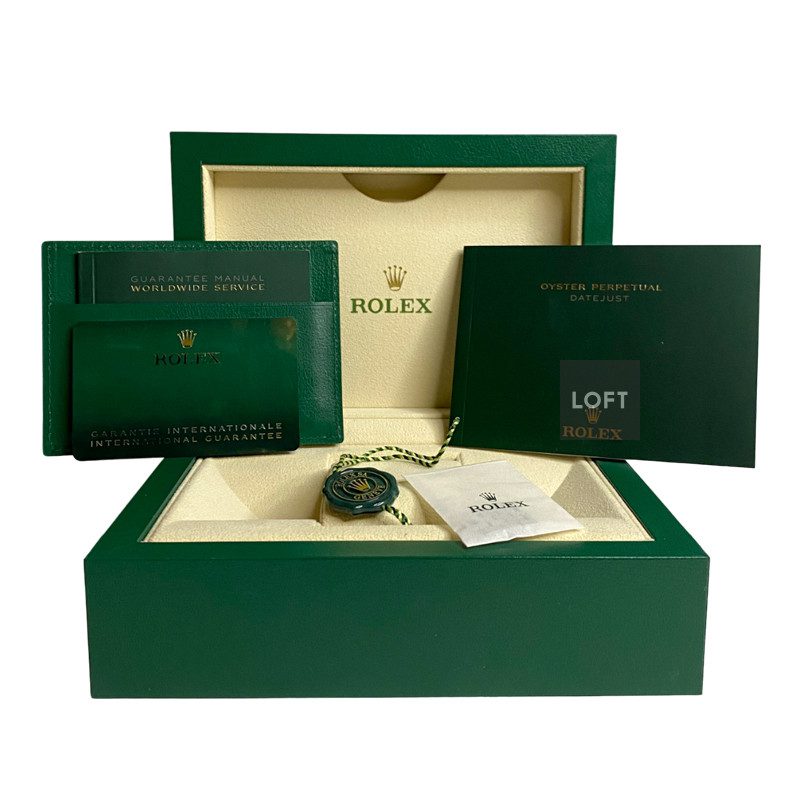 Rolex Datejust 41 Oystersteel Jubilee Mint Green Dial