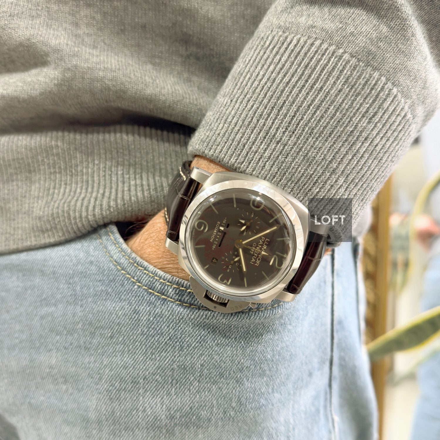 Panerai Luminor 1950 Equation Of Time 8 Days Titanium 47 mm