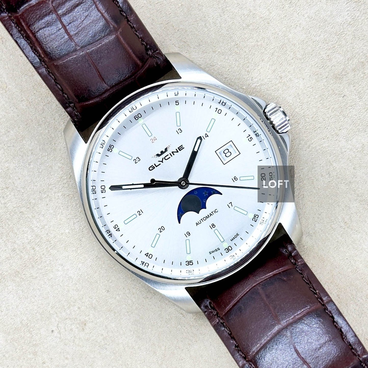 Glycine Combat Classic Moonphase Automatic 40 mm