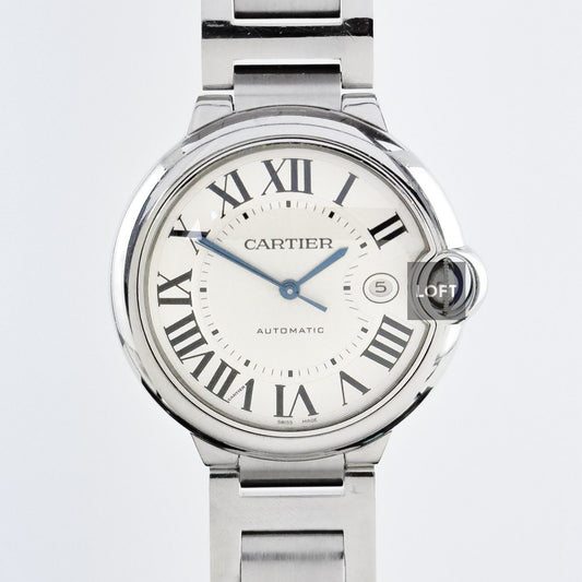 Cartier Ballon Bleu Automatic Silver Opaline Dial 42 mm