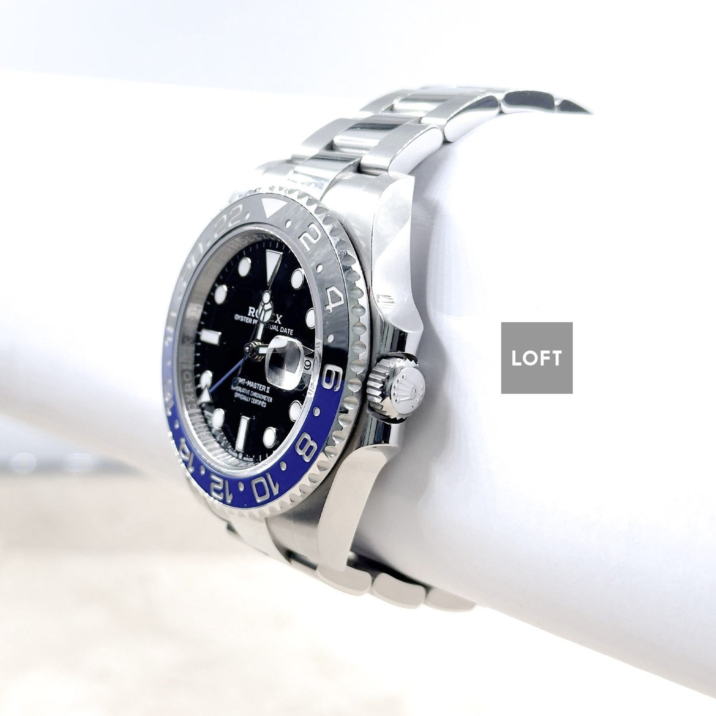 Rolex GMT-Master II Batman 126710 Oyster Bracelet 40 mm