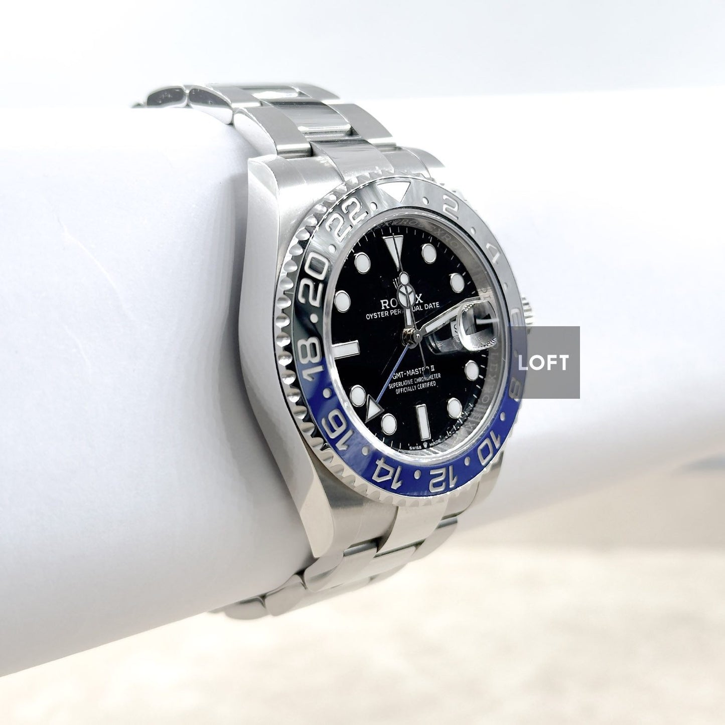 Rolex GMT-Master II Batman 126710 Oyster Bracelet 40 mm