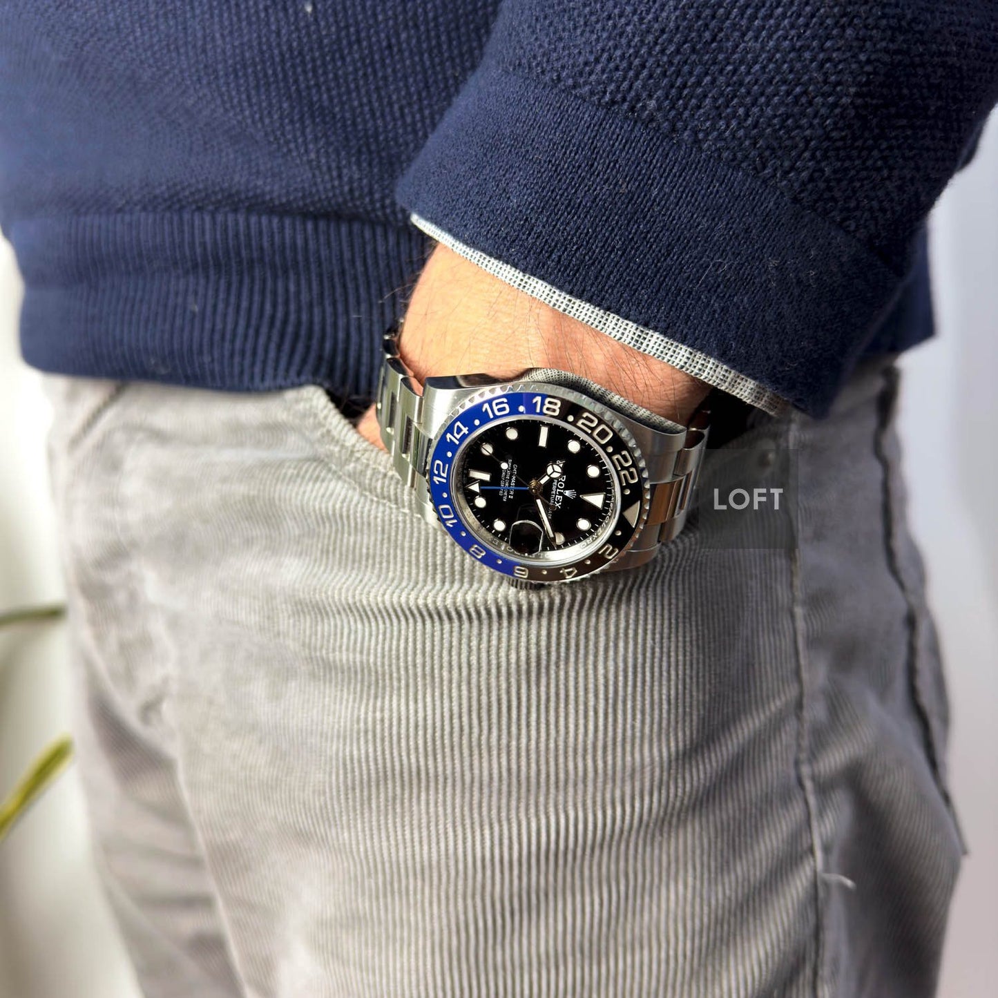 Rolex GMT-Master II Batman 126710 Oyster Bracelet 40 mm
