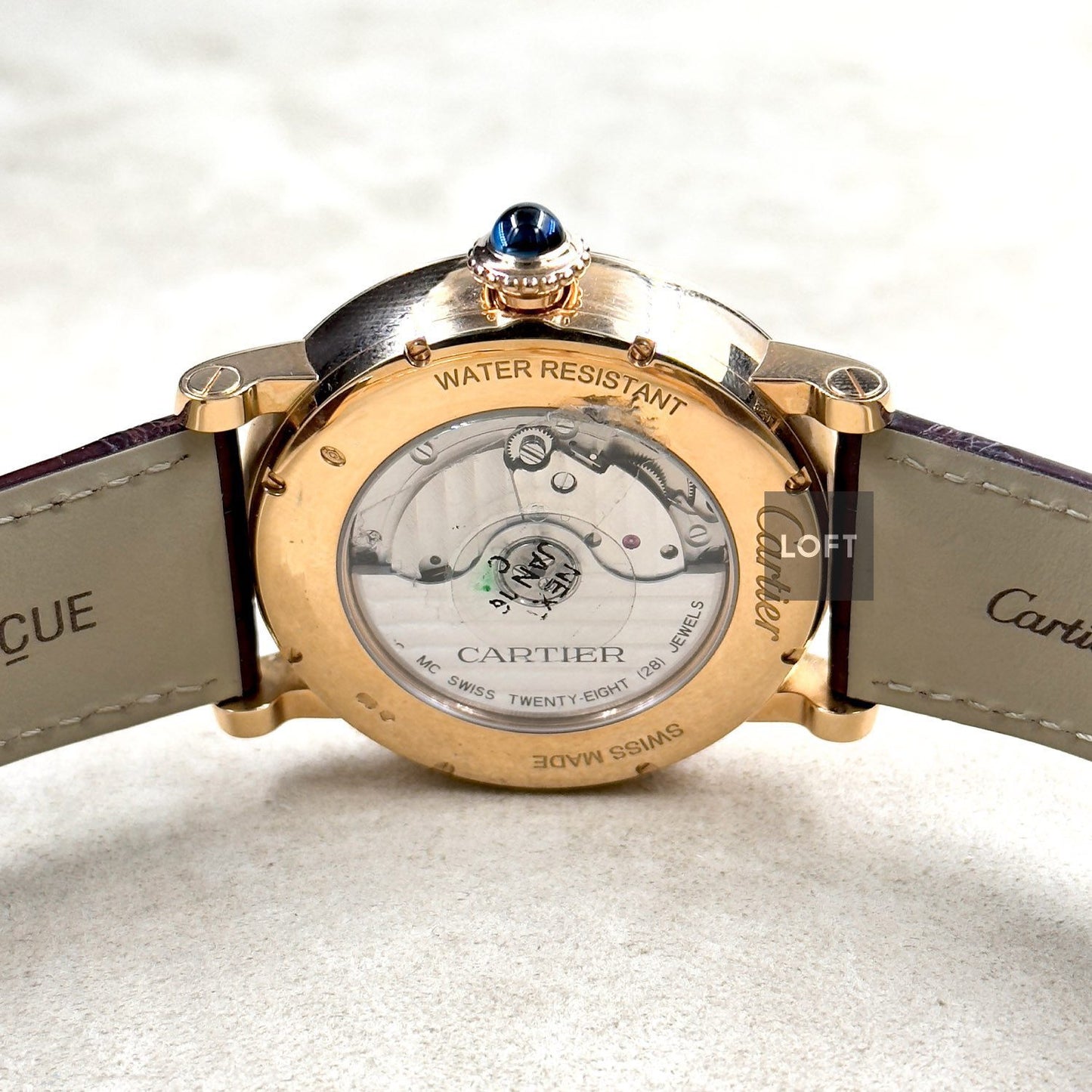 Cartier Rotonde de Cartier Large Date Retrograde Rose Gold 42 mm