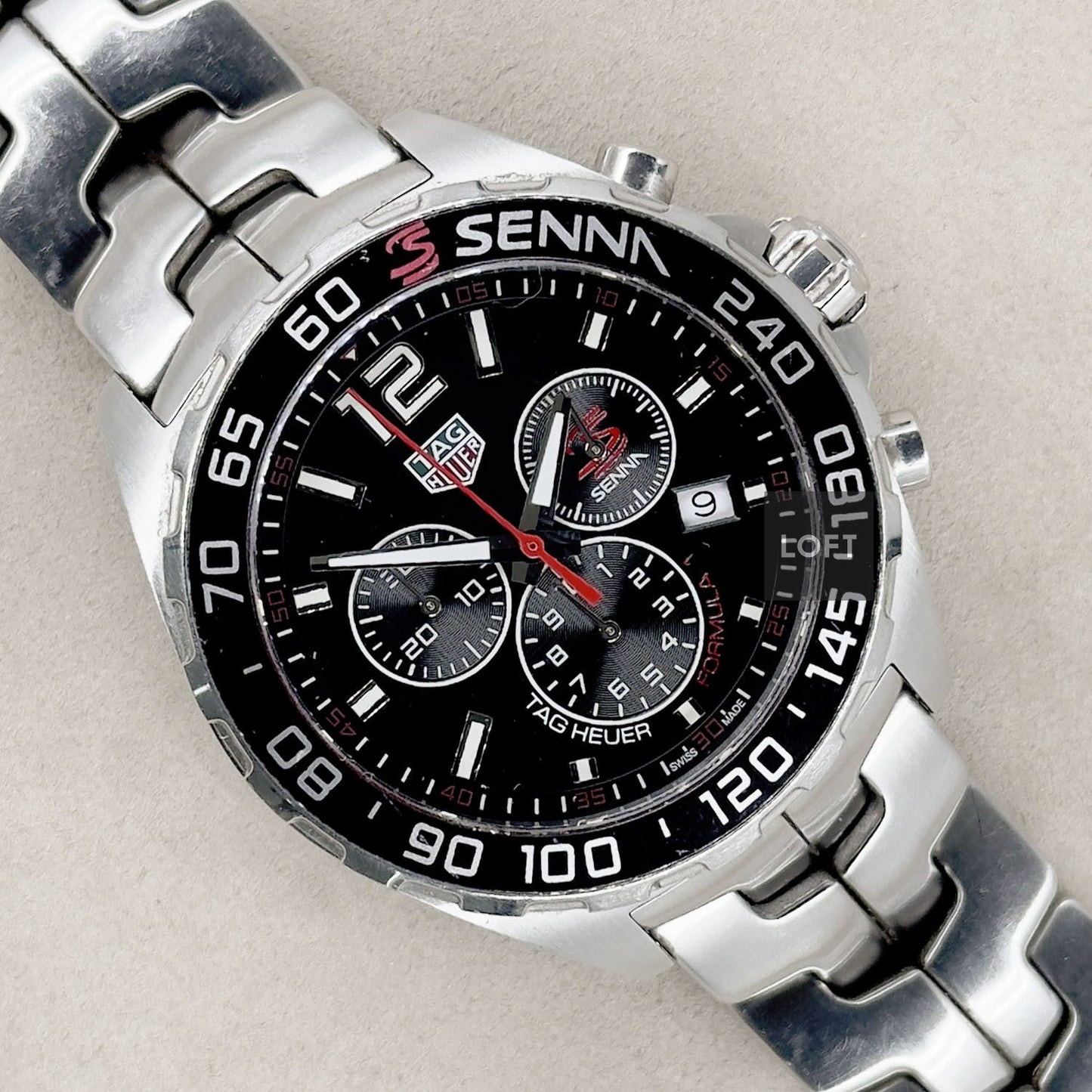 TAG Heuer Formula 1 Chronograph Senna Special Edition 43 mm