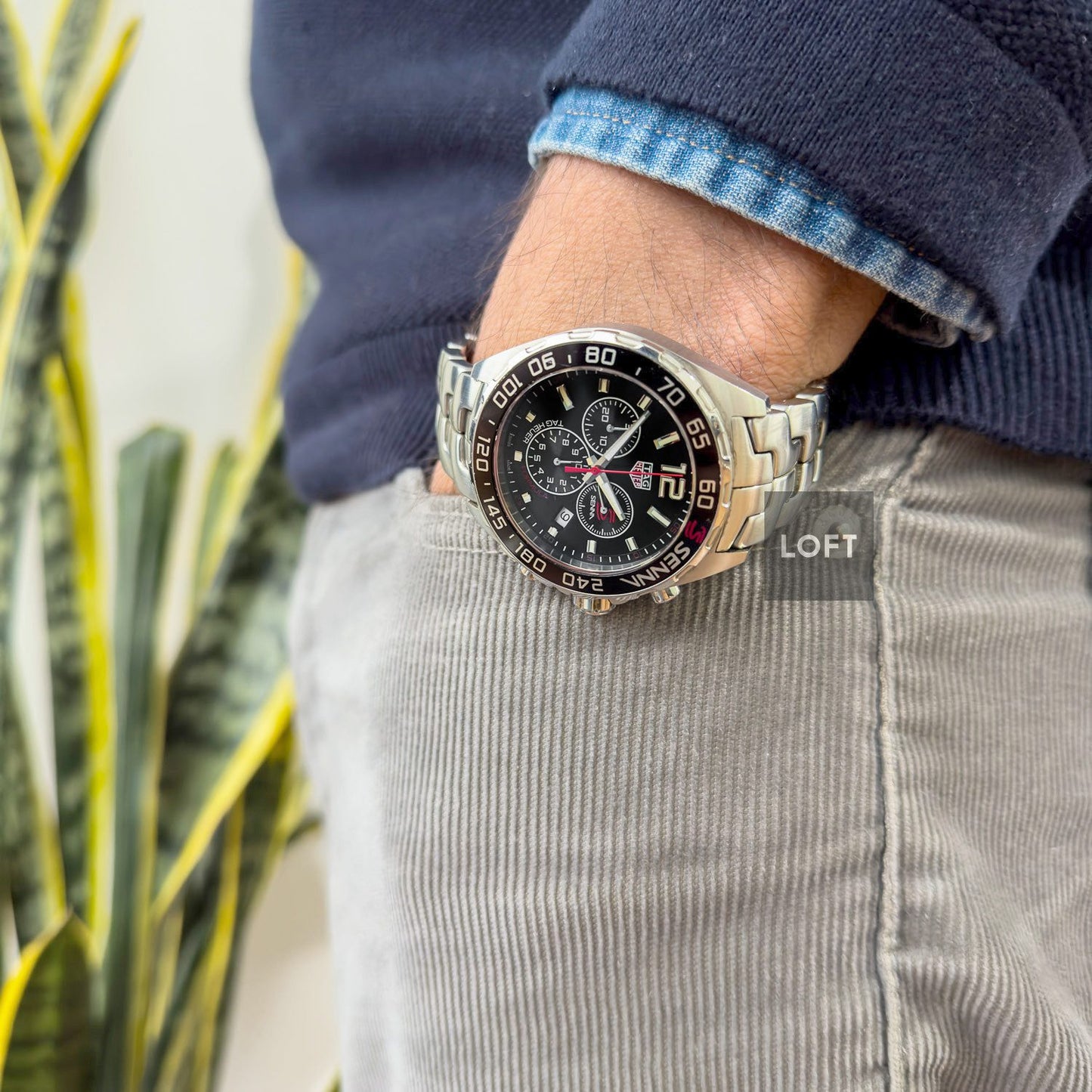 TAG Heuer Formula 1 Chronograph Senna Special Edition 43 mm