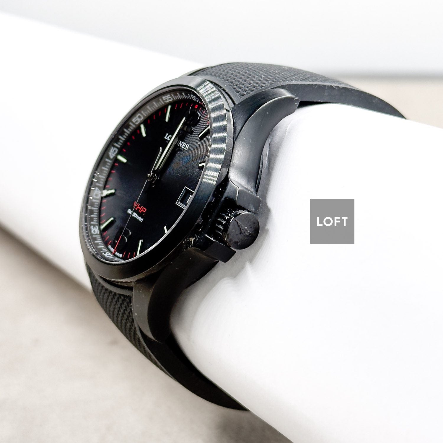 Longines Conquest V.H.P. Quartz Black Dial 41 mm