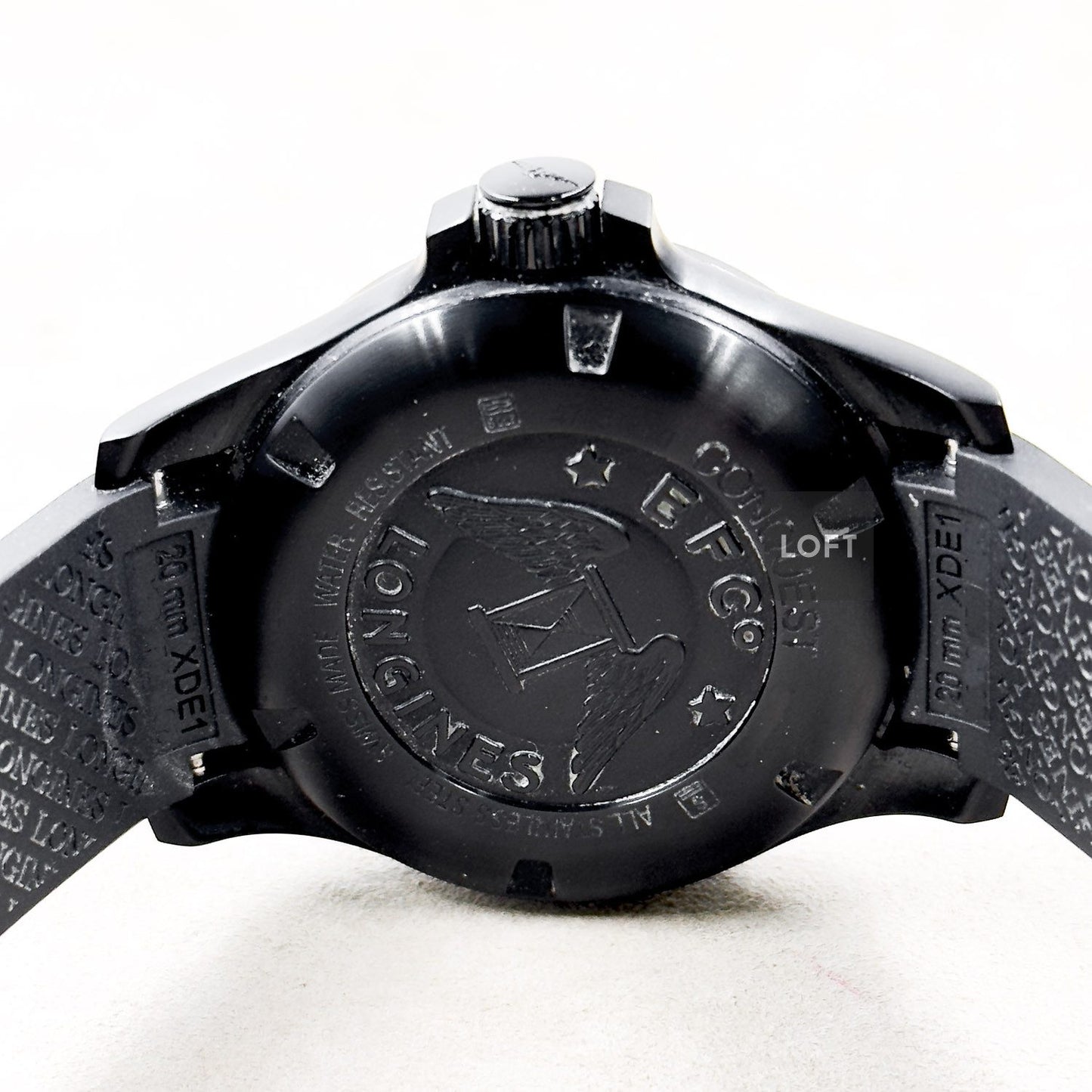 Longines Conquest V.H.P. Quartz Black Dial 41 mm