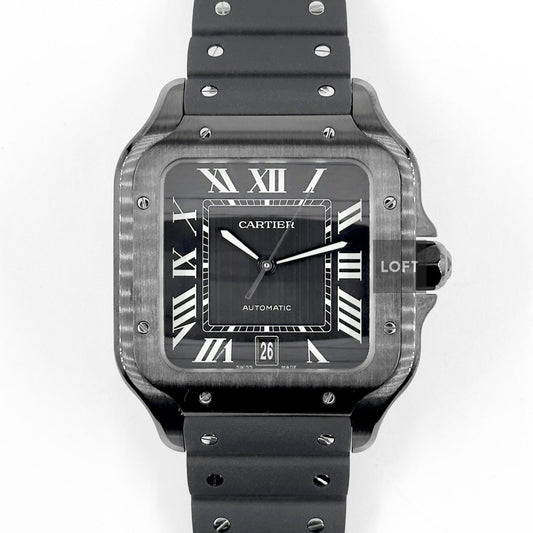Cartier Santos de Cartier Large Automatic ADLC Black 39,8 mm