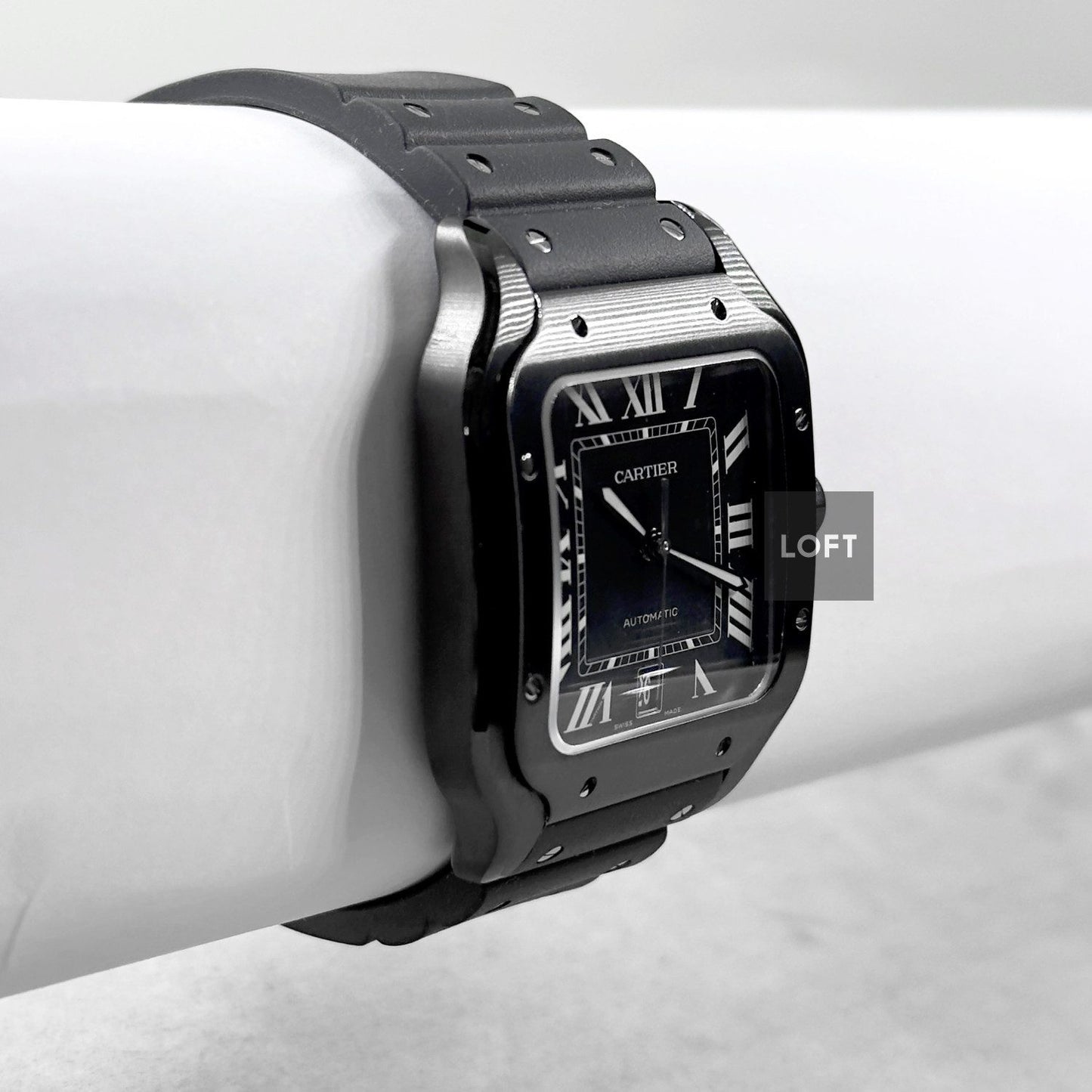 Cartier Santos de Cartier Large Automatic ADLC Black 39,8 mm