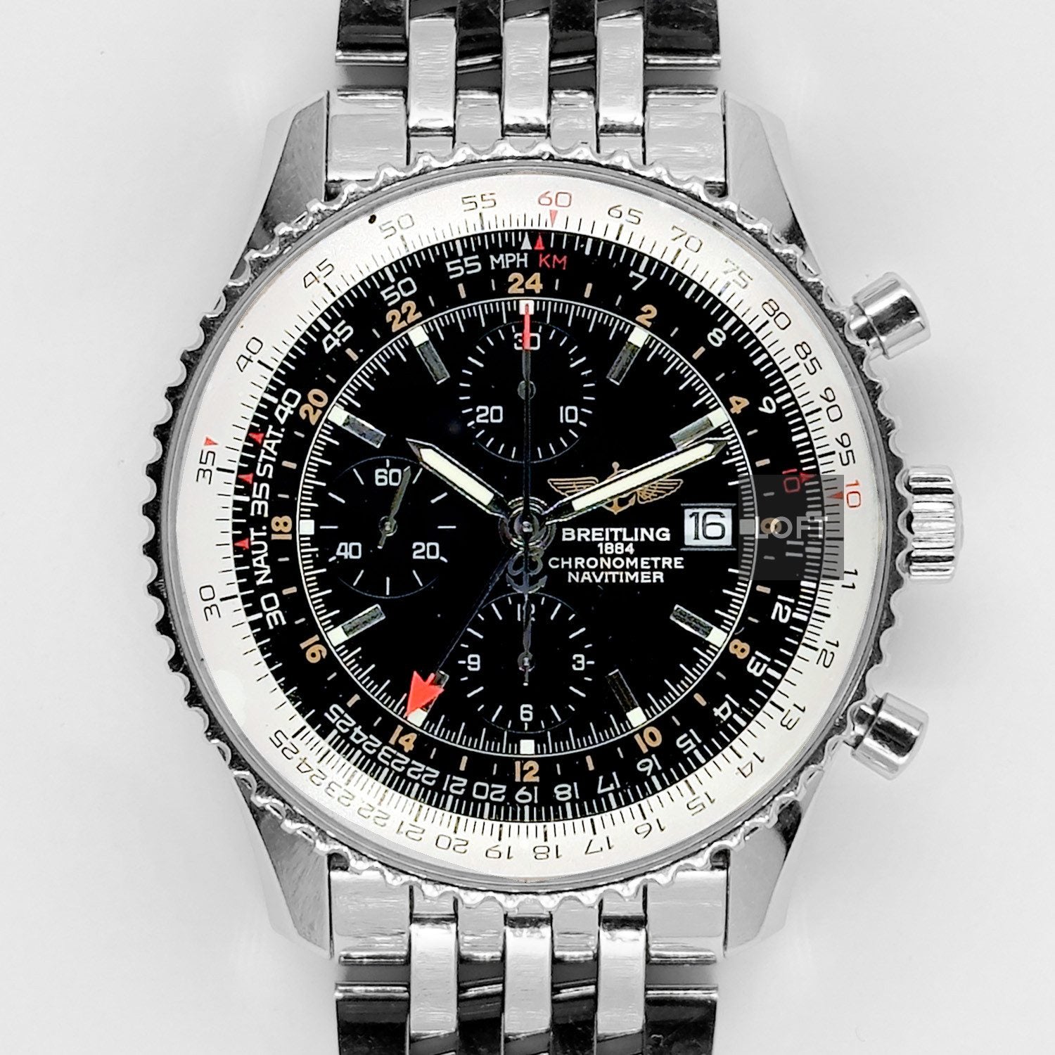 Breitling Navitimer World Chronograph Automatic Chronometer 46 mm