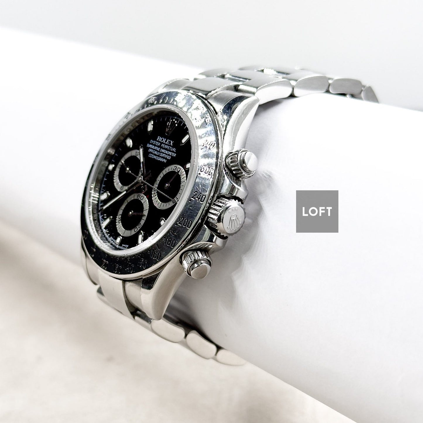 Rolex Cosmograph Daytona 116520 Automatic Chronograph Black Dial 40 mm