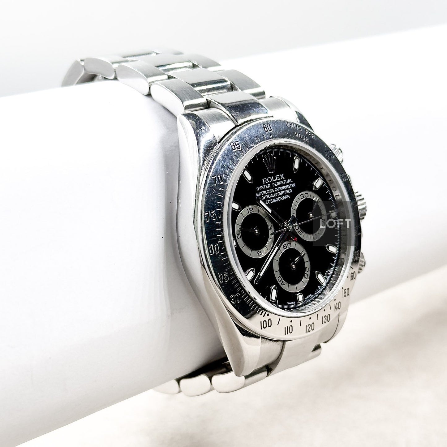 Rolex Cosmograph Daytona 116520 Automatic Chronograph Black Dial 40 mm