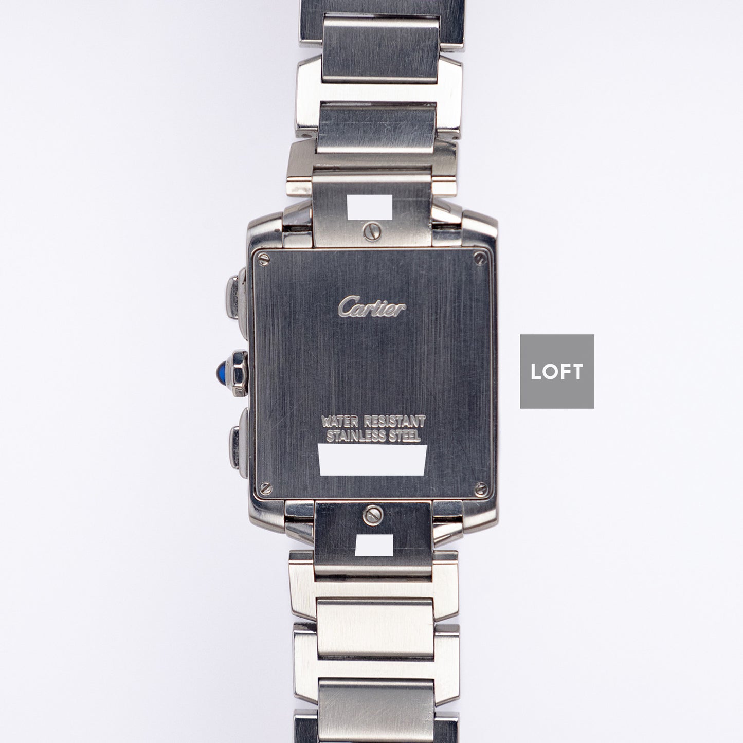 Cartier Tank Française Chronoflex White Dial Quartz 28 mm