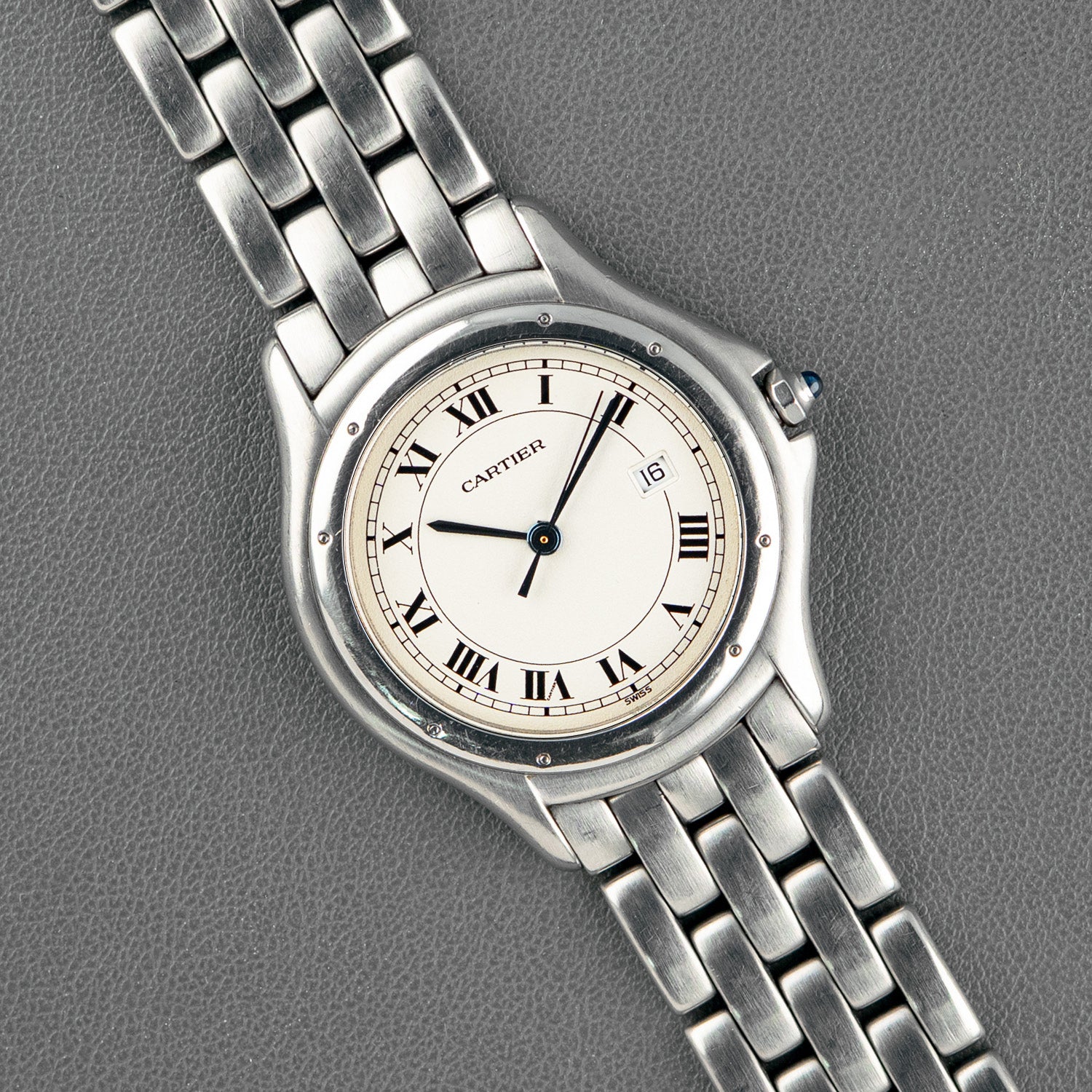 Cartier Panther Cougar SM Watch Stainless Steel CARTIER PANTHERE COUGAR Quartz 32mm Steel Watch | NATILUXIA main image 4
