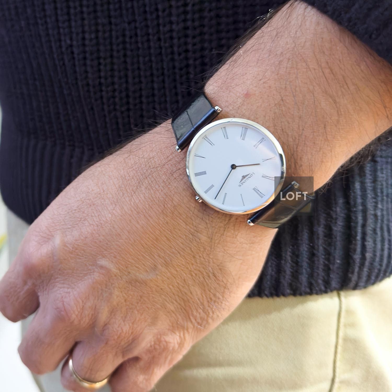 Longines La Grande Classique Quartz White Dial 36 mm