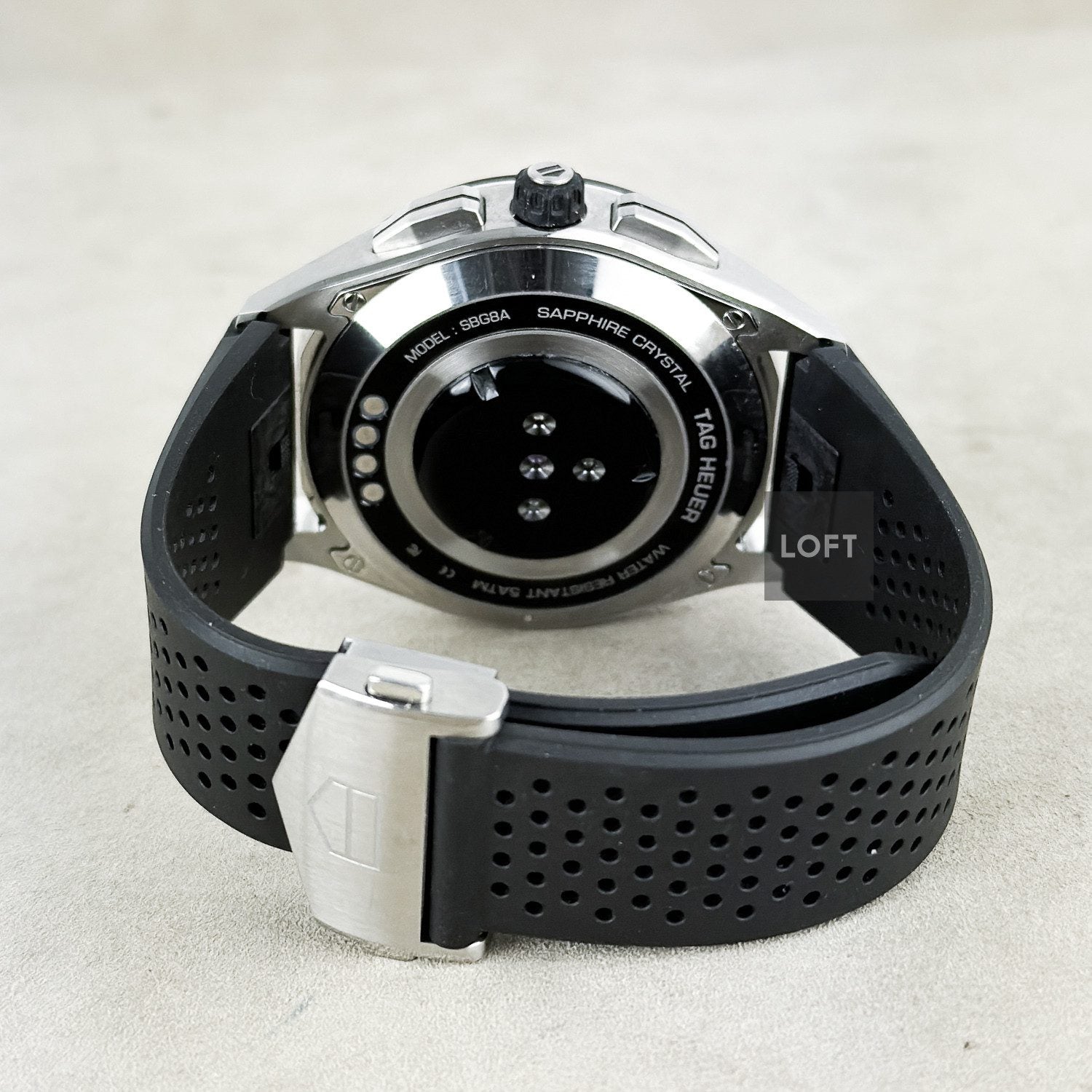 TAG Heuer Connected Calibre E3 Rubber Band 45 mm